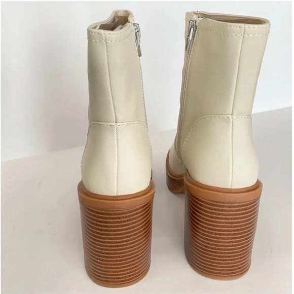 New Dolce Vita Calory Chelsea Boots Ivory Stella Cinzia bootie boho hipster - Picture 14 of 14
